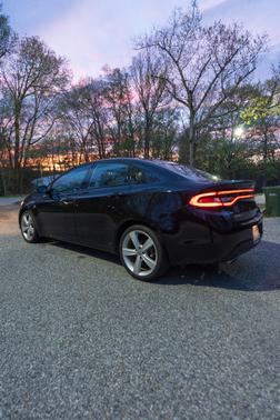 Black 2015 Dodge Dart GT