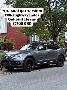Gray 2017 Audi Q5 2.0T Premium