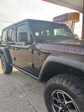 Black 2024 Jeep Wrangler Rubicon