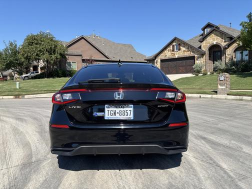 Black 2023 Honda Civic Sport