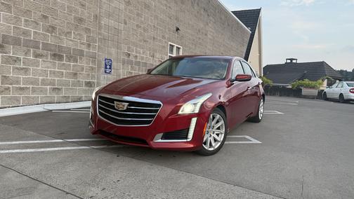 Red 2015 Cadillac CTS 3.6L Luxury