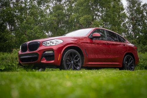 Red 2019 BMW X4 xDrive30i