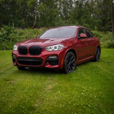 Red 2019 BMW X4 xDrive30i