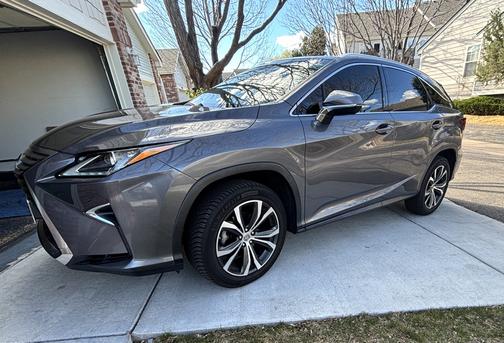 Gray 2017 Lexus RX 350 F Sport