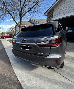 Gray 2017 Lexus RX 350 F Sport