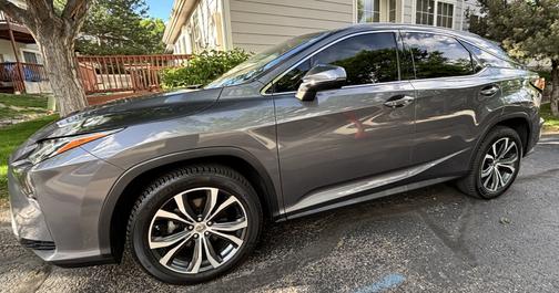 Gray 2017 Lexus RX 350 F Sport