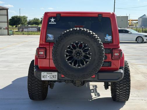 Red 2020 Jeep Wrangler Unlimited Sahara