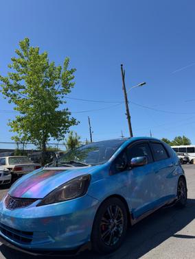 Blue 2009 Honda Fit Sport