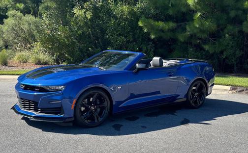 Blue 2020 Chevrolet Camaro 2SS