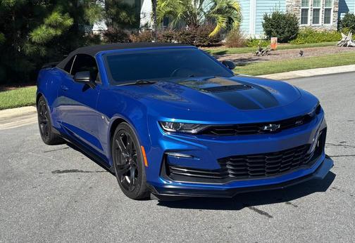 Blue 2020 Chevrolet Camaro 2SS