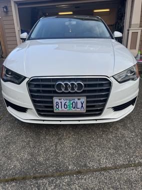 White 2016 Audi A3 1.8T Premium