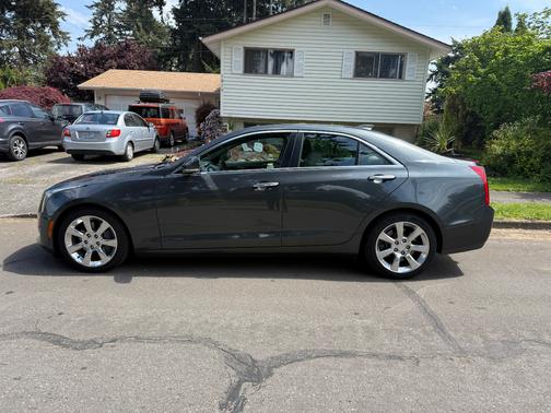 Gray 2016 Cadillac ATS 2.0L Turbo Luxury