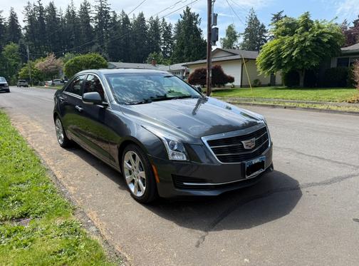 Gray 2016 Cadillac ATS 2.0L Turbo Luxury
