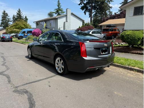 Gray 2016 Cadillac ATS 2.0L Turbo Luxury