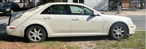 White 2006 Cadillac STS V6