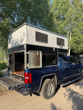 Blue 2015 GMC Sierra 1500 SLT