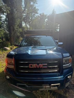 Blue 2015 GMC Sierra 1500 SLT