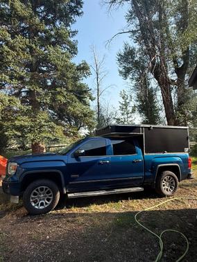 Blue 2015 GMC Sierra 1500 SLT