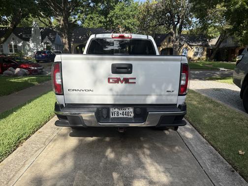 White 2016 GMC Canyon SLT