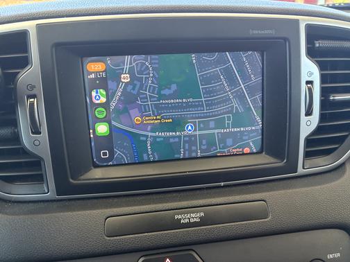 Blue 2017 Kia Sportage EX