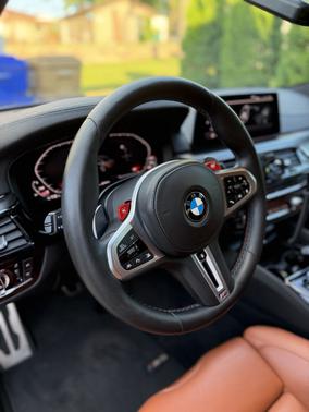Blue 2020 BMW M5 Competition