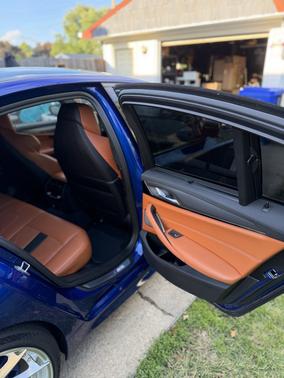 Blue 2020 BMW M5 Competition