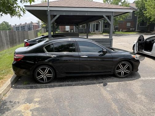Black 2017 Honda Accord Sport