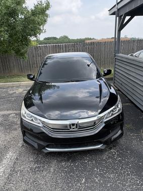 Black 2017 Honda Accord Sport