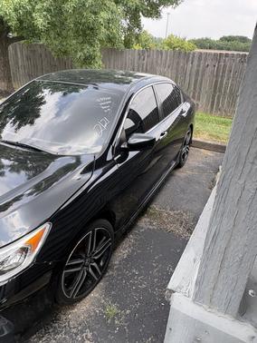 Black 2017 Honda Accord Sport
