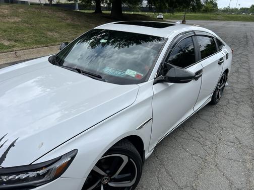 White 2019 Honda Accord Sport 2.0T