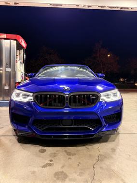 Blue 2019 BMW M5 Base