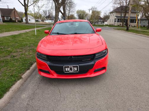 Orange 2016 Dodge Charger SXT