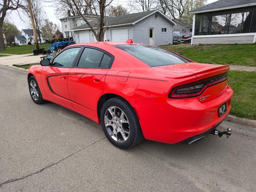 Orange 2016 Dodge Charger SXT