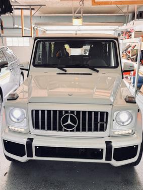 White 2013 Mercedes-Benz G-Class G 550
