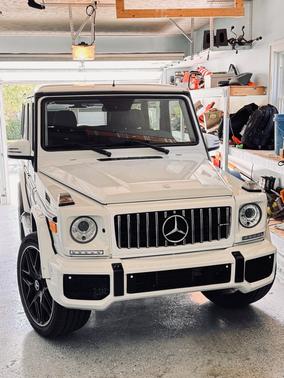 White 2013 Mercedes-Benz G-Class G 550