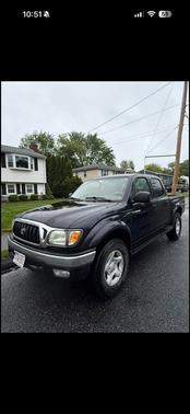 Black 2004 Toyota Tacoma PreRunner Double Cab