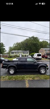 Black 2004 Toyota Tacoma PreRunner Double Cab
