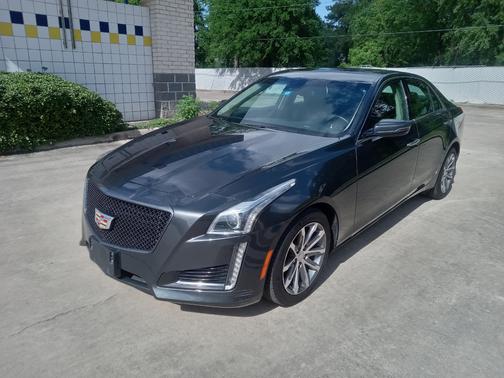 Gray 2016 Cadillac CTS 3.6L Luxury
