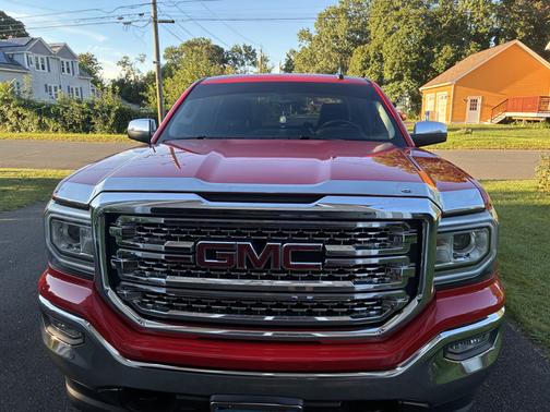 Red 2017 GMC Sierra 1500 SLT