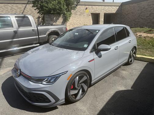 Gray 2022 Volkswagen Golf GTI 2.0T S