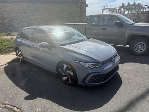 Gray 2022 Volkswagen Golf GTI 2.0T S