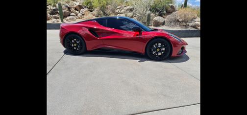 Red 2024 Lotus Emira V6 First Edition