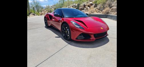 Red 2024 Lotus Emira V6 First Edition