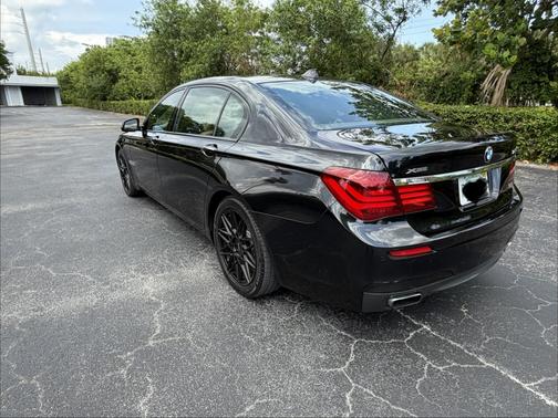 Black 2013 BMW 750 Li xDrive