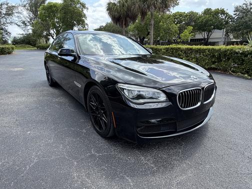 Black 2013 BMW 750 Li xDrive