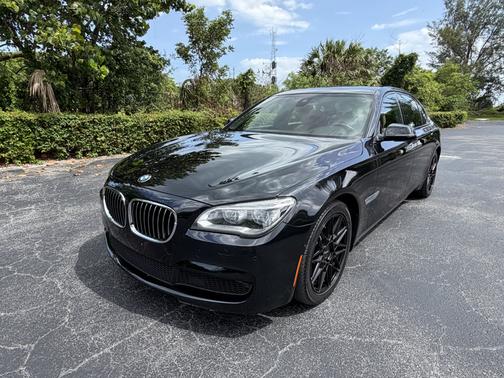 Black 2013 BMW 750 Li xDrive