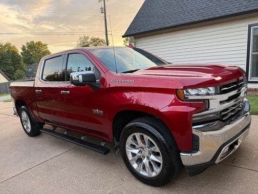 Red 2021 Chevrolet Silverado 1500 LTZ