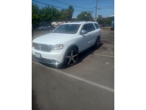 White 2015 Dodge Durango Citadel