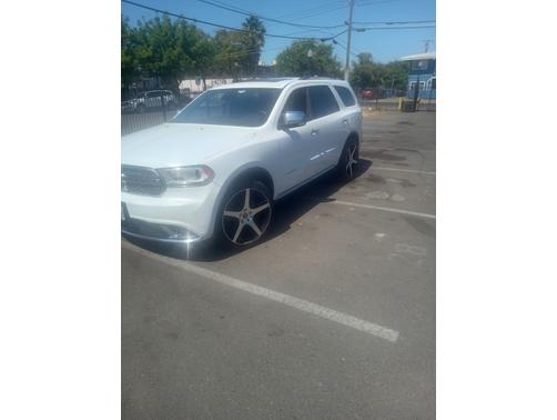 White 2015 Dodge Durango Citadel