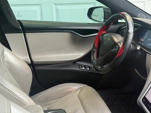 Gray 2016 Tesla Model S P90D